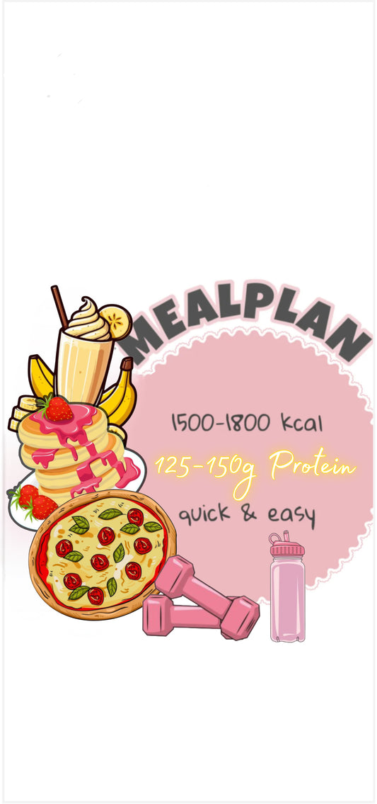 Mealplan High Protein Edition 1500-1800kcal