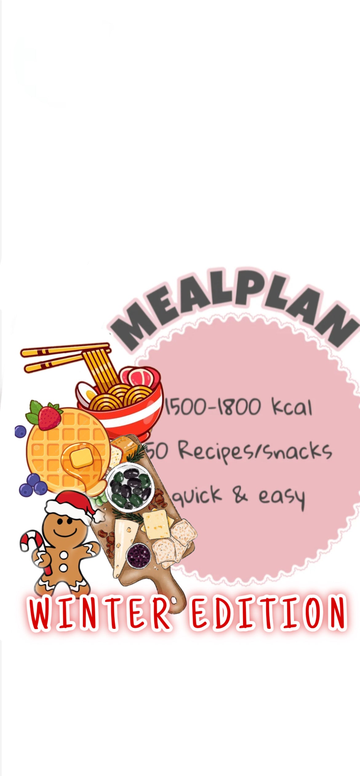 Mealplan 1500-1800kcal WINTER EDITION
